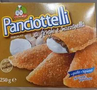 Mängden socker i Panciottelli ai funghi e mozzarella