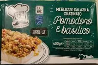 Mängden socker i Merluzzo d’alaska gratinato