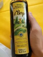 Mängden socker i Aceto balsamico di Modena I.G.P