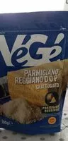 Mängden socker i Parmigiano reggiano dop grattugiato