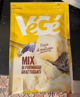 Mängden socker i Mix formaggi grattugiati