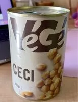 Mängden socker i Ceci