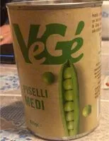 Mängden socker i Piselli medi