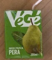 Mängden socker i Succo e polpa di pera