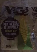 Mängden socker i Farina di mais per polenta