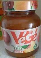 Mängden socker i Confettura di pesca