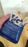 Mängden socker i Parmigiano reggiano DOP