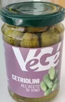 Mängden socker i Cetriolini all'aceto di vino