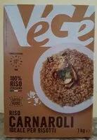 Mängden socker i Riso Carnaroli