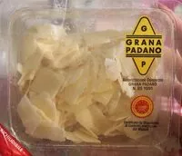 Mängden socker i grana padano d.o.p in scaglie