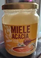 Mängden socker i Miele di acacia