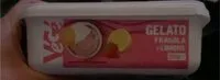 Mängden socker i Gelato fragola e limone