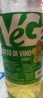 Mängden socker i Aceto di vino bianco