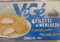 Mängden socker i Filetti di merluzzo impanati