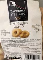 Mängden socker i Taralli pugliesi