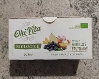 Mängden socker i Ohi Vita Infusi Mirtillo e Frutti Misti