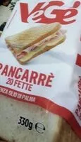 Mängden socker i Pancarrè