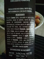 Mängden socker i Musli croccante con cioccolato fondente