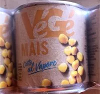 Mängden socker i Végé mais