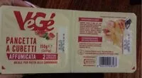 Mängden socker i Pancetta a cubetti affumicata