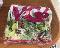 Mängden socker i Insalata mista classica