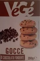 Mängden socker i Gocce di cioccolato fondente