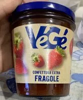 Mängden socker i Confettura extra fragole