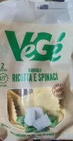 Mängden socker i Ravioli ricotta e spinaci