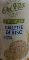 Mängden socker i Gallette di riso biologico