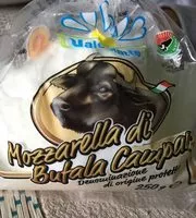 Mängden socker i Mozzarella di Bufala Campana