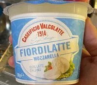 Mängden socker i Fiordilatte mozzarella