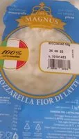 Mängden socker i Mozzarella bocconcino