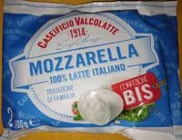 Mängden socker i Mozzarella
