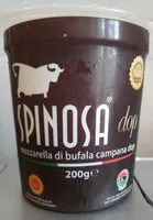 Mängden socker i mozzarella di bufala campana dop