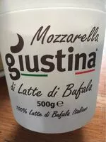 Mängden socker i Mozzarella di bufala