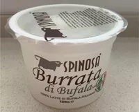 Mängden socker i Burrata di Bufala