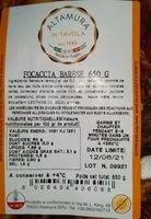 Mängden socker i Focaccia Barese