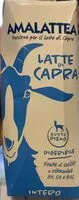 Mängden socker i Latte di capra