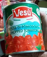 Mängden socker i VESU polpa di pomodoro