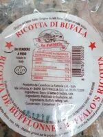 Mängden socker i Ricotta di bufala