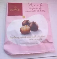 Mängden socker i Nocciole ricoperte di cioccolato al latte