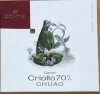 Mängden socker i Criollo 70% - cioccolato fondente