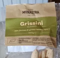 Mängden socker i Grissini