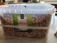 Mängden socker i Pistacchi in guscio tostati e salati