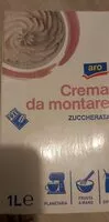 Mängden socker i Crema da montare