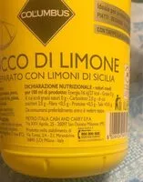 Mängden socker i Succo di limone