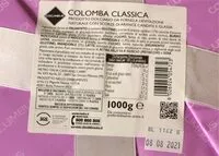 Mängden socker i Colomba pasquale