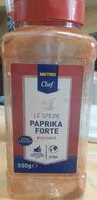 Mängden socker i Paprika forte