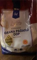 Mängden socker i Grana padano dopo