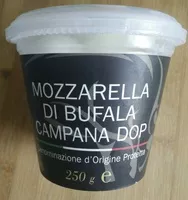 Mängden socker i Mozzarella di bufala campana DOP (23% MG)